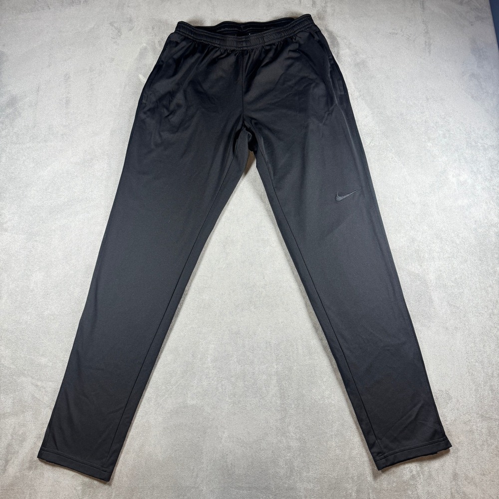 Nike Dri-FIT Academy Soccer Training Pants Mens Small Black Tapered 859513-013